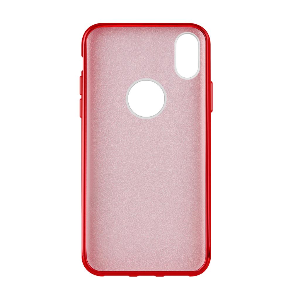 Capa brilhante Wozinsky para iPhone XR vermelho