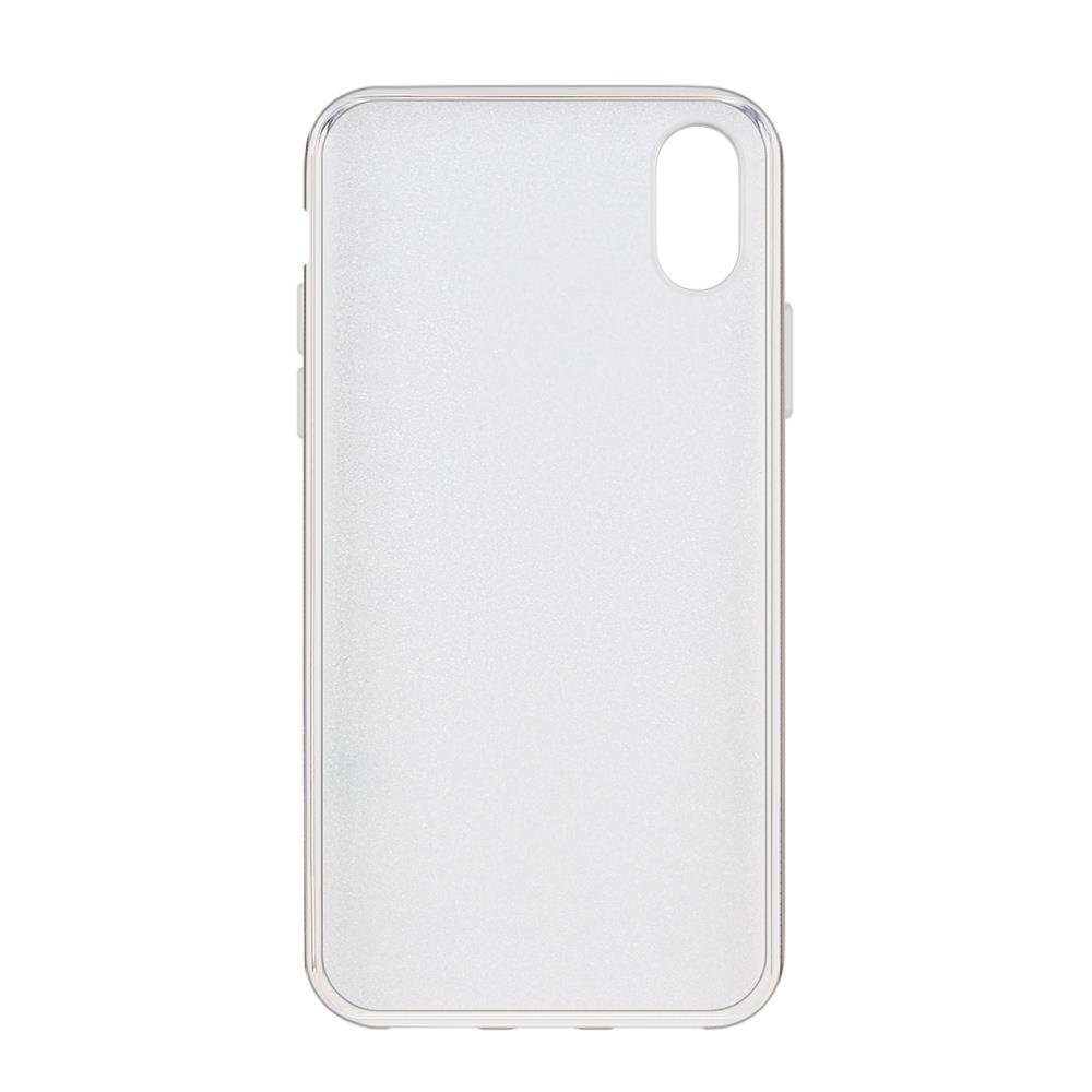 Capa brilhante Wozinsky para iPhone XS Max prata