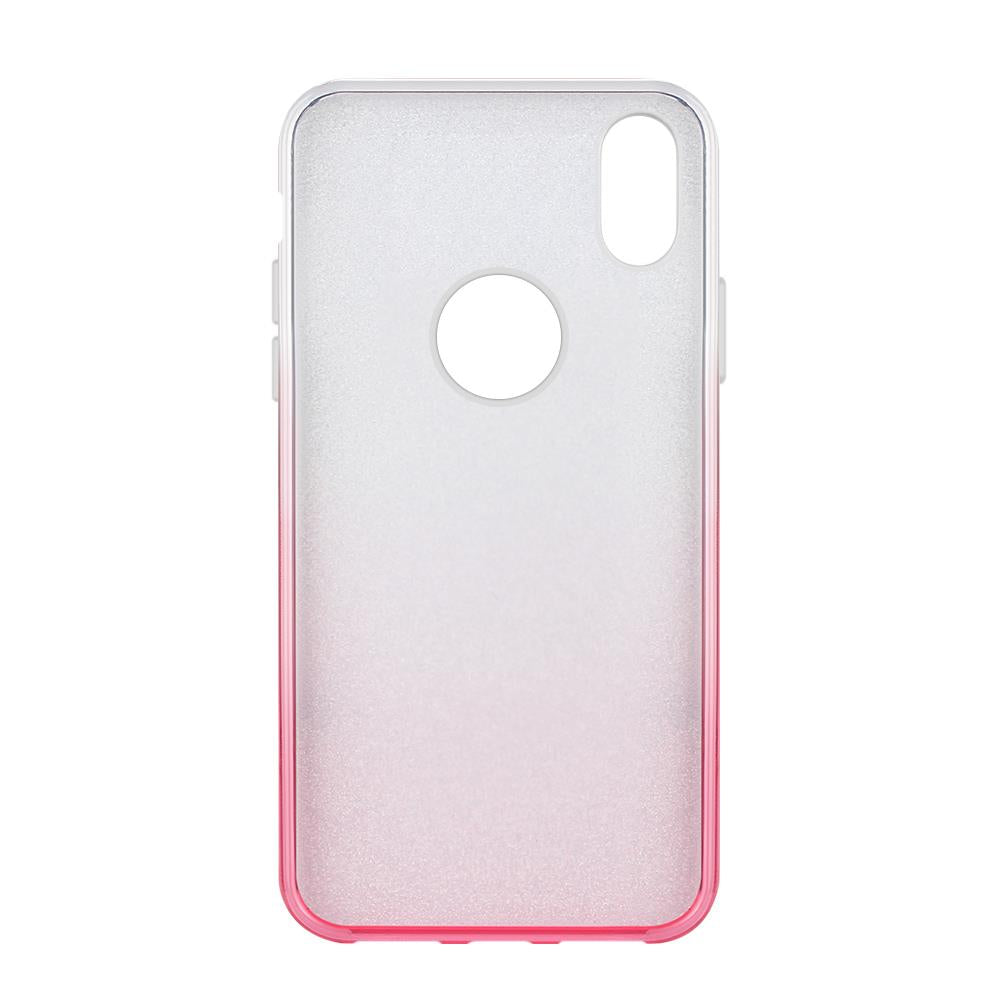 Capa brilhante Wozinsky para iPhone XS - X rosa