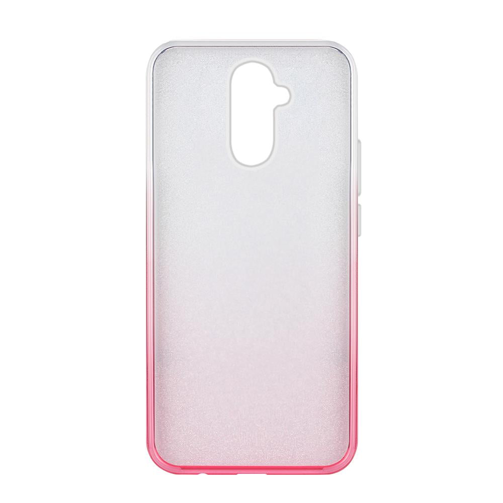 Capa brilhante Wozinsky com brilho para Huawei Mate 20 Lite rosa