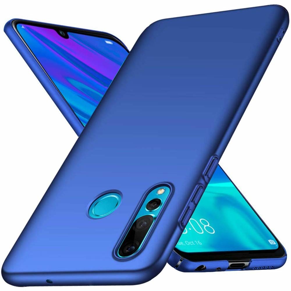 MSVII Simple Ultra-Thin Cover PC Case para Huawei P Smart Plus azul