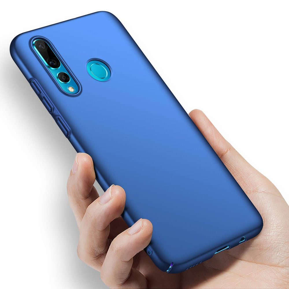 MSVII Simple Ultra-Thin Cover PC Case para Huawei P Smart Plus azul