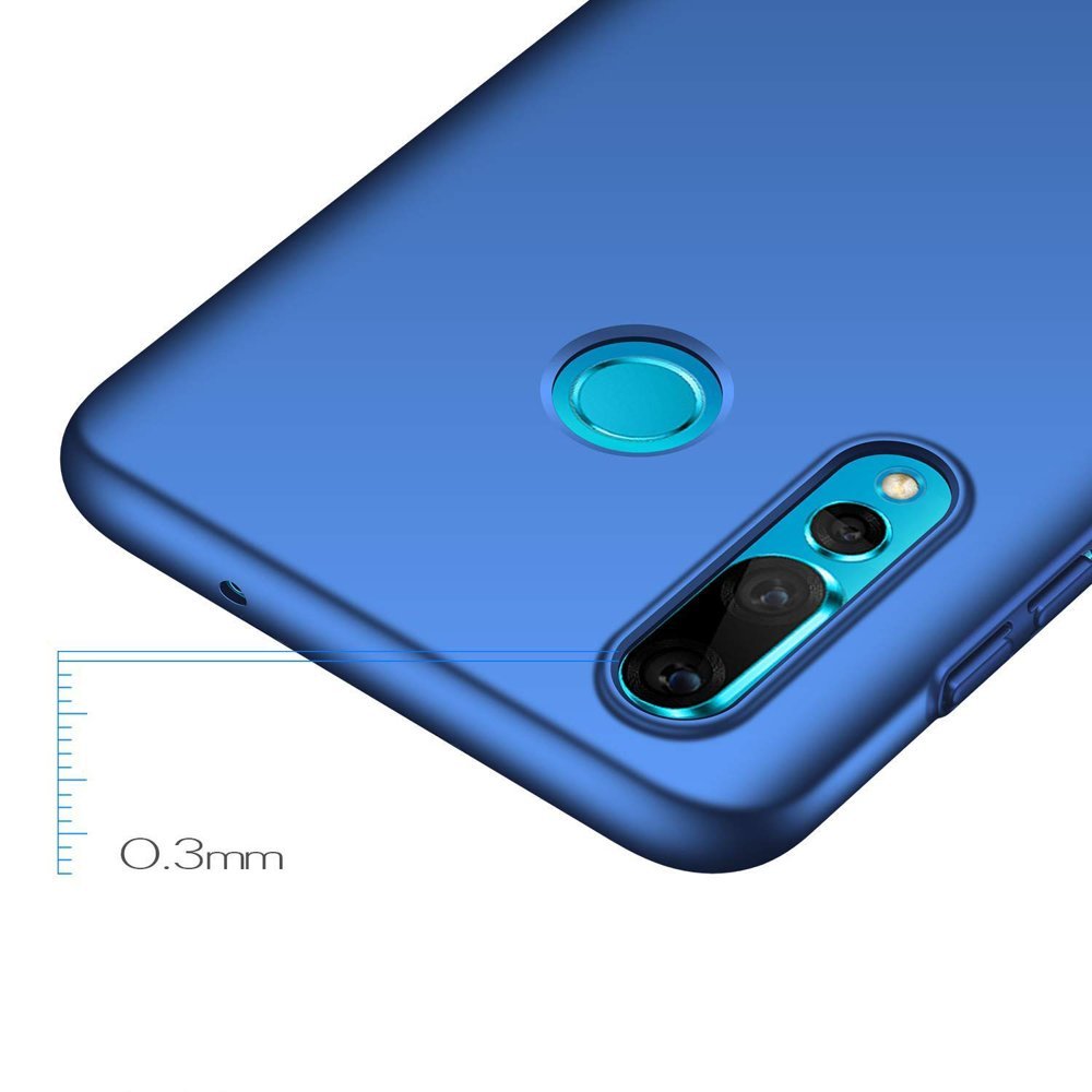 MSVII Simple Ultra-Thin Cover PC Case para Huawei P Smart Plus azul