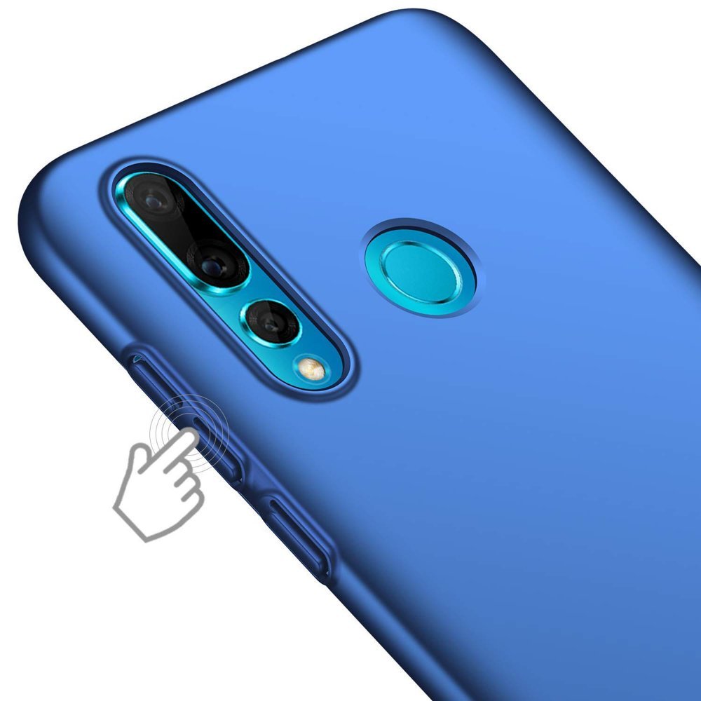 MSVII Simple Ultra-Thin Cover PC Case para Huawei P Smart Plus azul