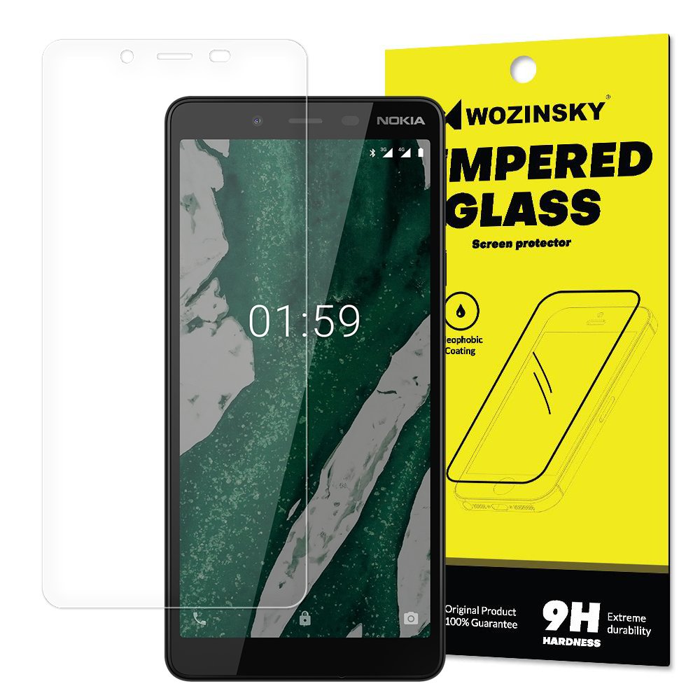 Protetor de tela de vidro temperado Wozinsky 9H para Nokia 1 Plus