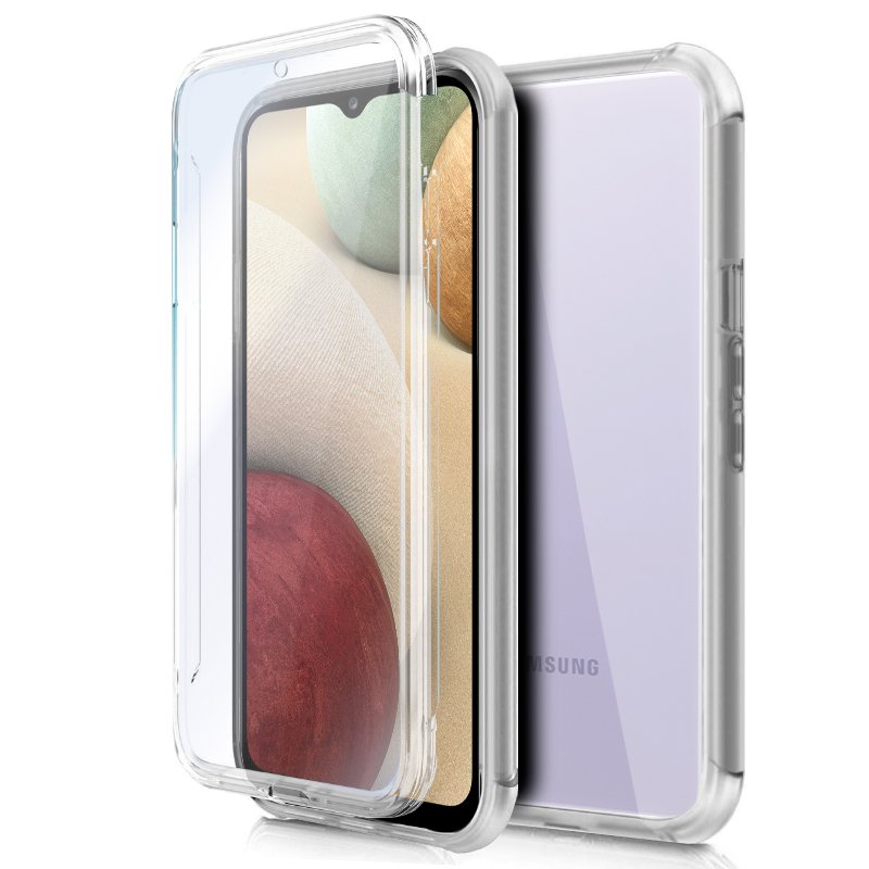Capa para Samsung Galaxy A12 Silicone 3D Transparente
