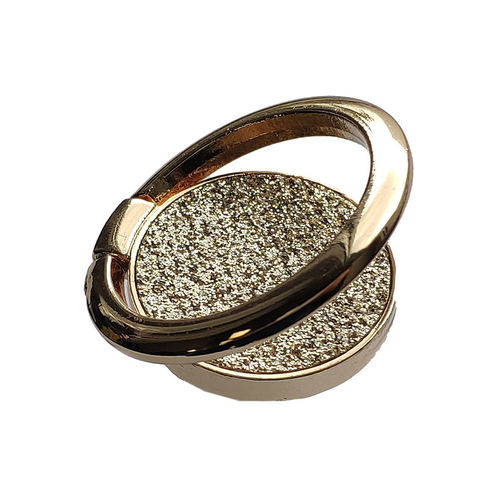Suporte de anel de suporte de brilho para smartphone ouro