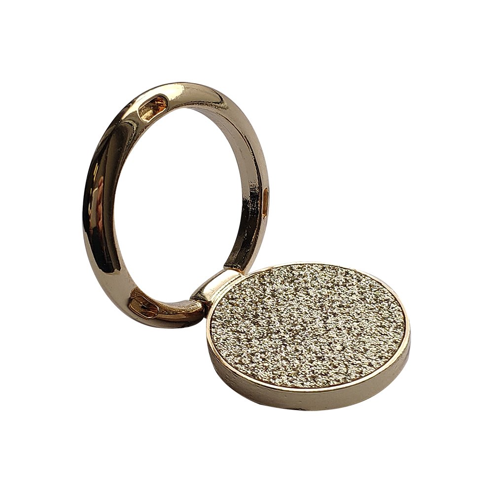 Suporte de anel de suporte de brilho para smartphone ouro