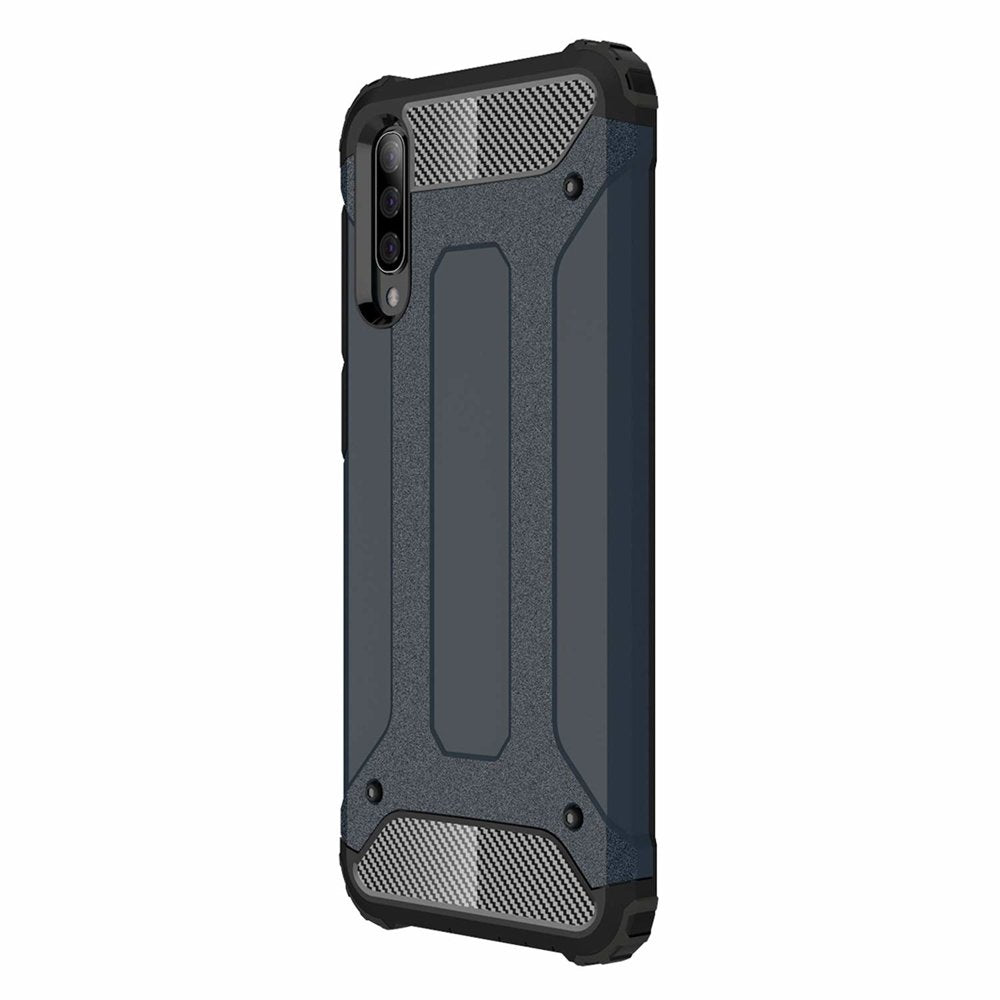 Capa Hybrid Armor Capa resistente e resistente para Samsung Galaxy A50s - Galaxy A50 - Galaxy A30s azul