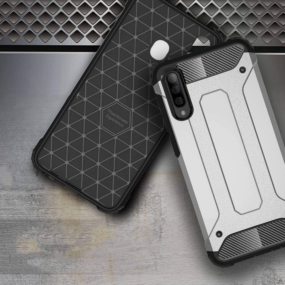 Capa Hybrid Armor Capa resistente e resistente para Samsung Galaxy A50s - Galaxy A50 - Galaxy A30s azul