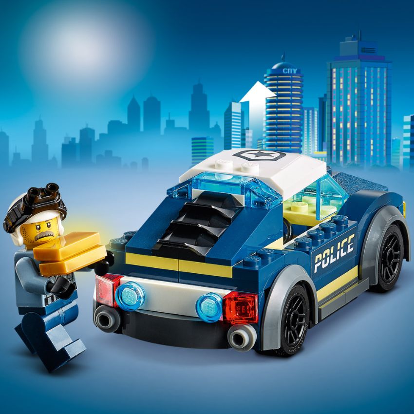 Lego City 60273- Perseguição de Carro Perfurador (Idade Mínima: ?5 - 179 Peças)