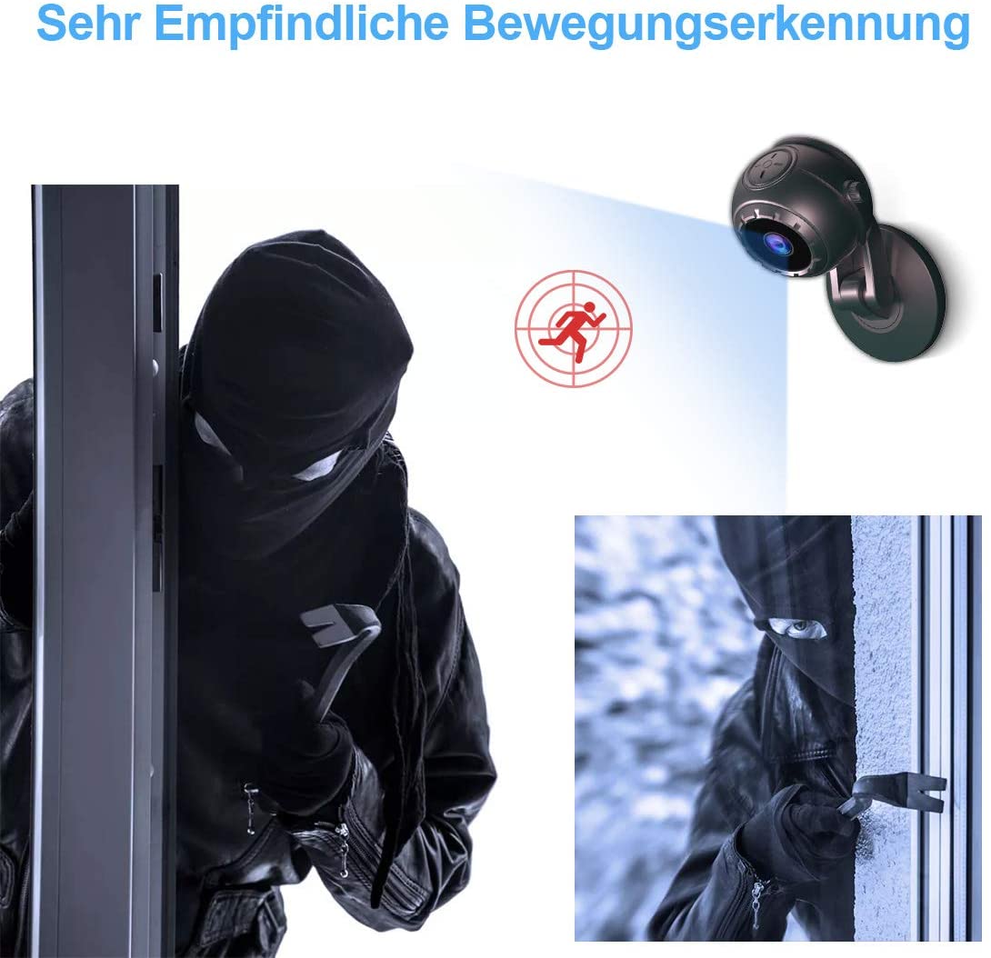 Mini Câmara Espiã WiFi Full HD 1080P