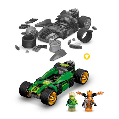 LEGO Ninjago 71763 Carro de Corrida EVO do Lloyd