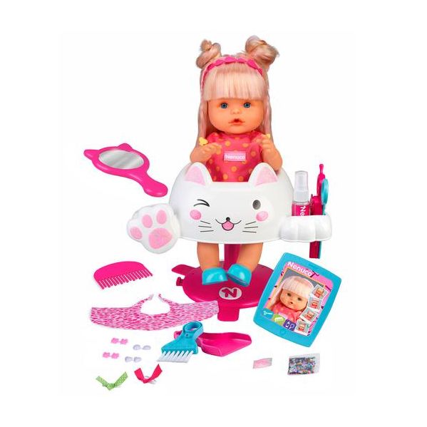 Famosa Nenuco Cabeleireiro Purpurina