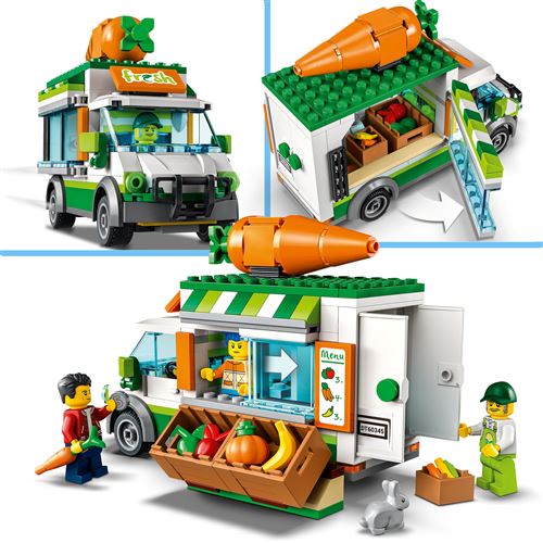 LEGO City 60345 A Carrinha do Mercado de Agricultores