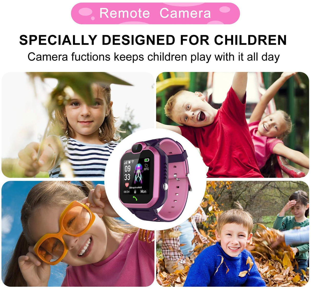 Smartwatch Kids S8 com Posicionamento GPS para Crianças