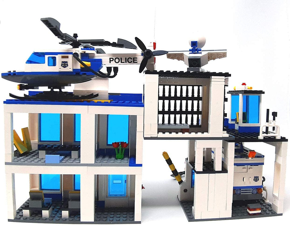 COGO POLICE 4156 CITY Blocos de construção Esquadra de Polícia / Police Station 857pcs