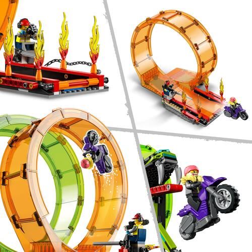 LEGO City Stuntz 60339 Arena de Acrobacias com Loop Duplo