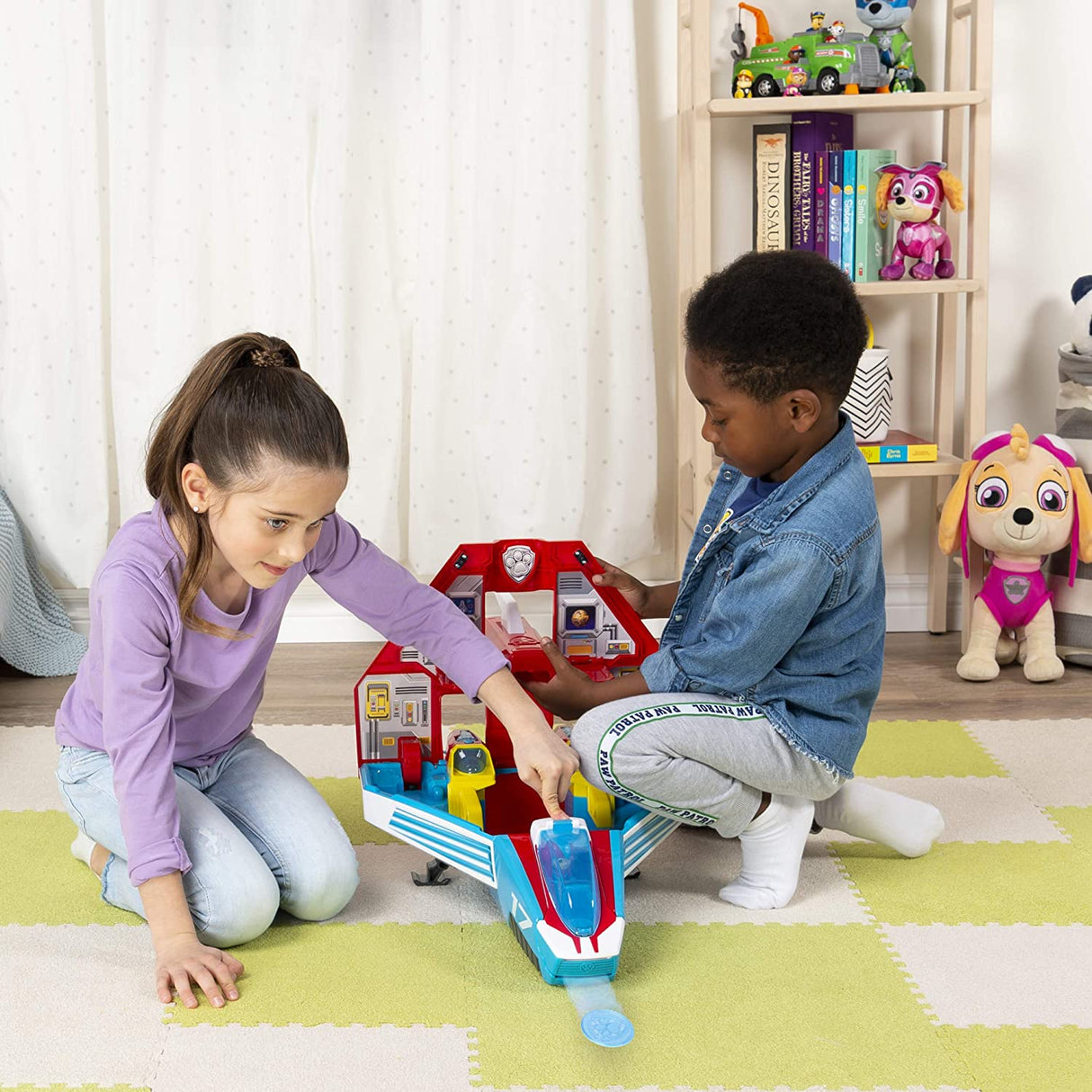 Patrulha Pata – Jato Supersónico Air Jet 2 em 1 Mighty Pups