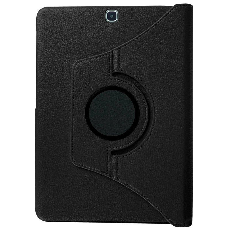 Capa em Pele para Samsung Galaxy Tab E T560 Preta 9,6 "