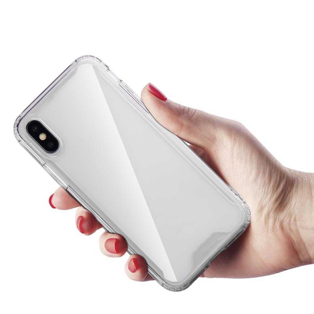 Capa para PC Clear Armor com capa de TPU para Motorola Moto G7 Plus transparente