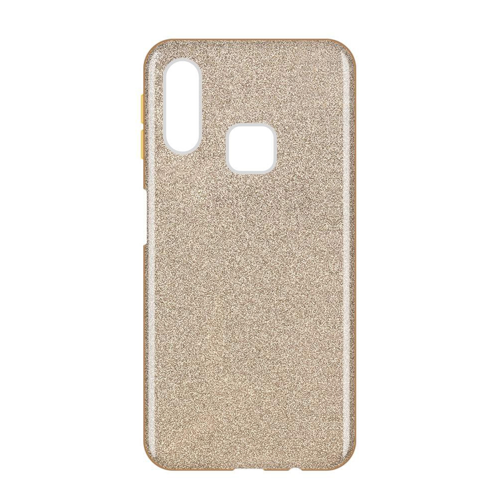Capa Wozinsky Glitter brilhante para Samsung Galaxy A40 dourado