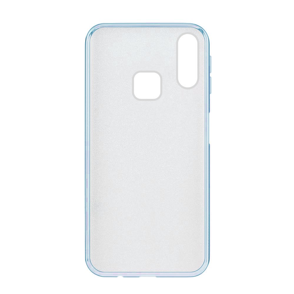 Capa Wozinsky Glitter brilhante para Samsung Galaxy A40 azul