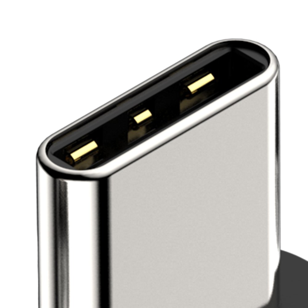 Adaptador de plugue Baseus de zinco para cabo USB magnético USB Tipo-C (CATXC-E)