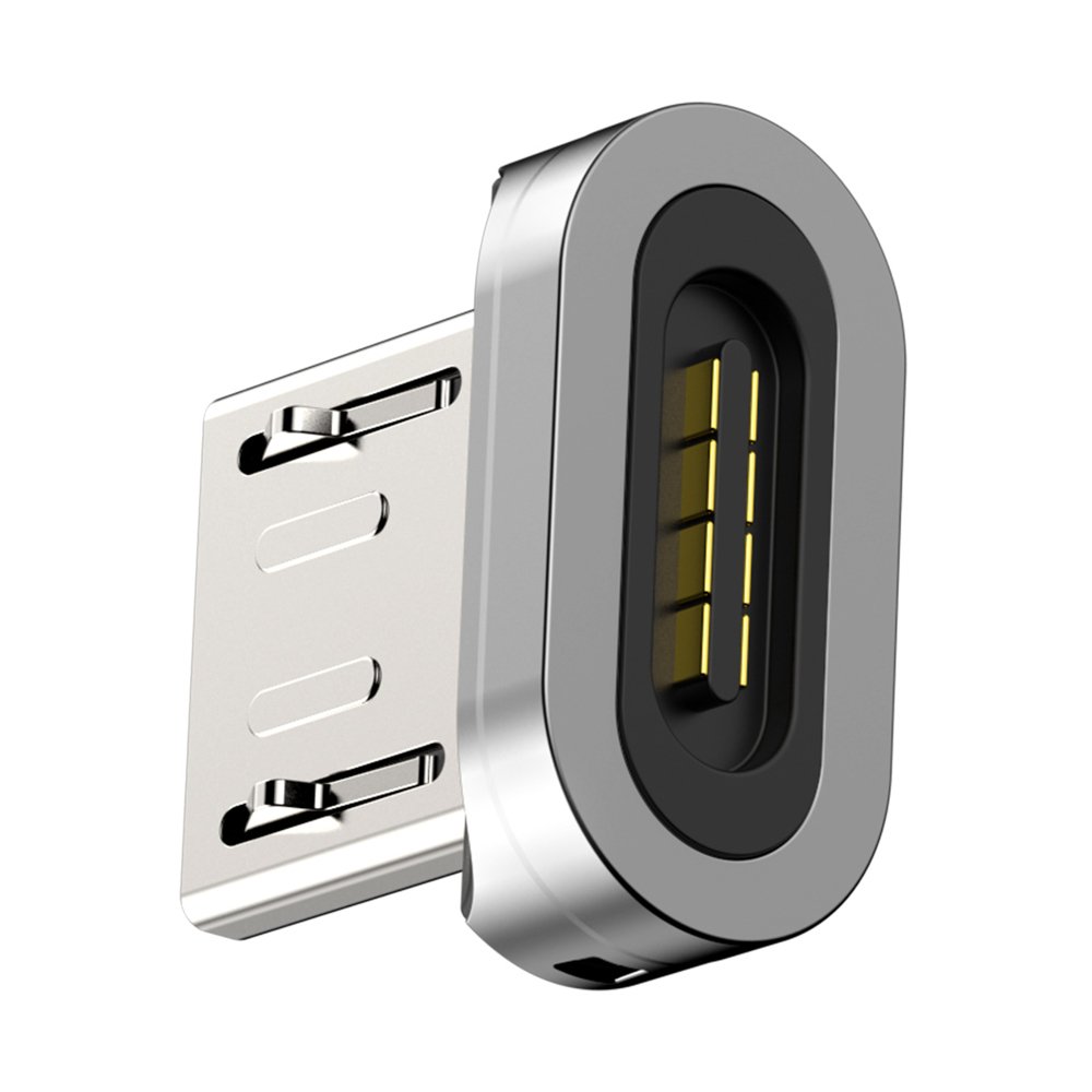 Baseus adaptador de plugue de zinco para cabo USB micro USB magnético (CAMXC-E)