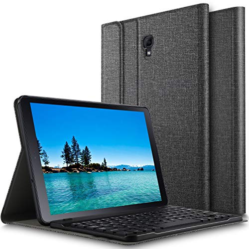 Capa Flip com Teclado Bluetooth Destacável para Samsung Galaxy Tab A 10.5 T590 / T595 Cinzento Multi4you®