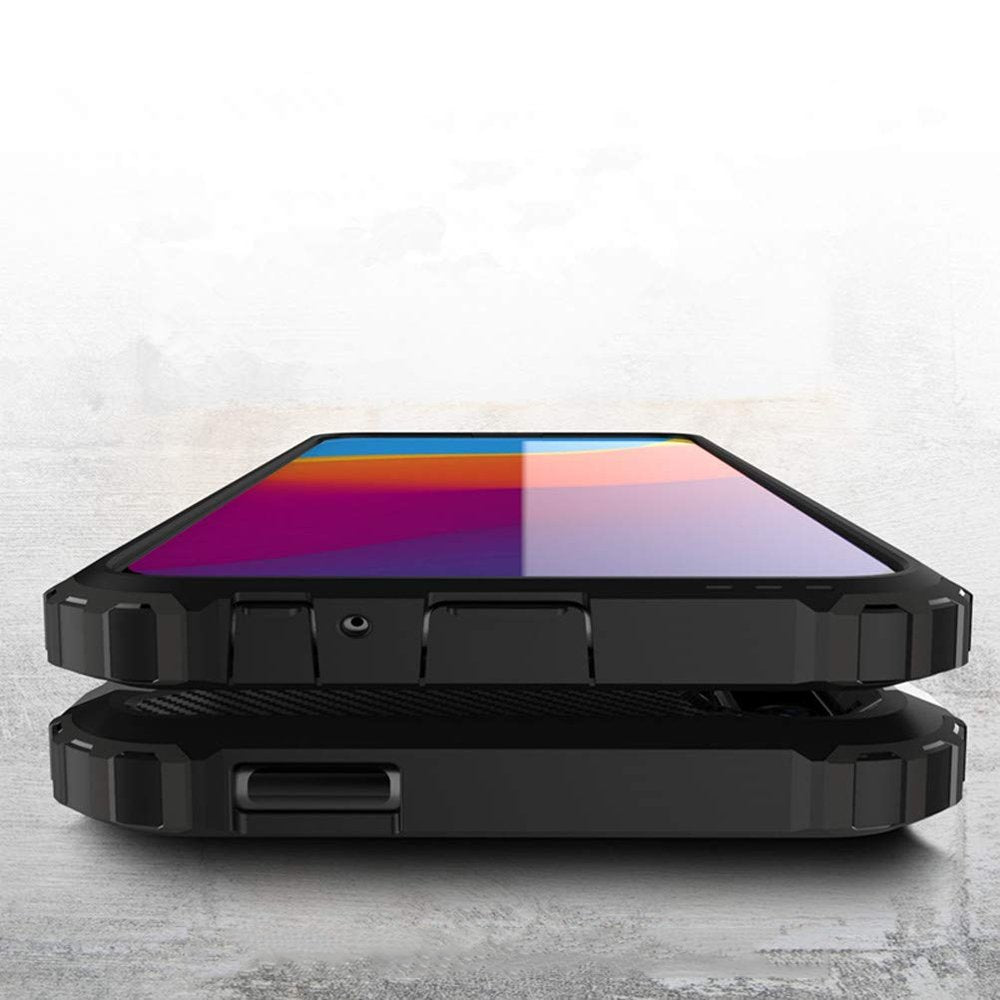 Capa Hybrid Armor Capa resistente e resistente para Huawei P Smart Z preta
