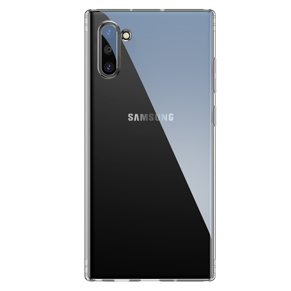 Baseus Simple Series Capa em gel transparente TPU para Samsung Galaxy Note 10 transparente (ARSANOTE10-02)