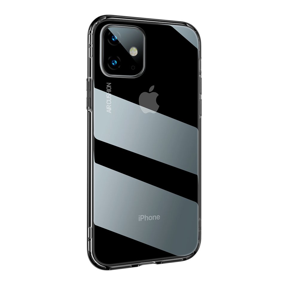 Baseus Safety Airbags Case Cover com cantos fortes iPhone 11 transparente (ARAPIPH61S-SF02)