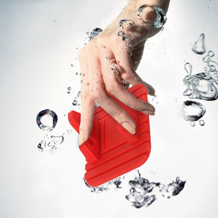 Suporte de silicone para telefone para carro painel suporte para mesa preto