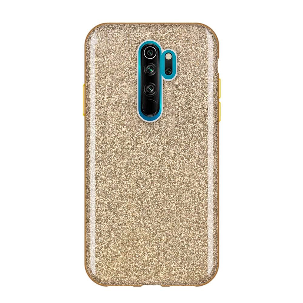 Capa brilhante Wozinsky para Xiaomi Redmi Note 8 Pro dourado