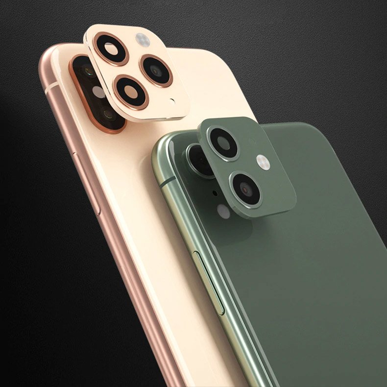 Pretender Camera Glass Protetor de vidro 9H super durável iPhone XR (imita a câmera do iPhone 11)