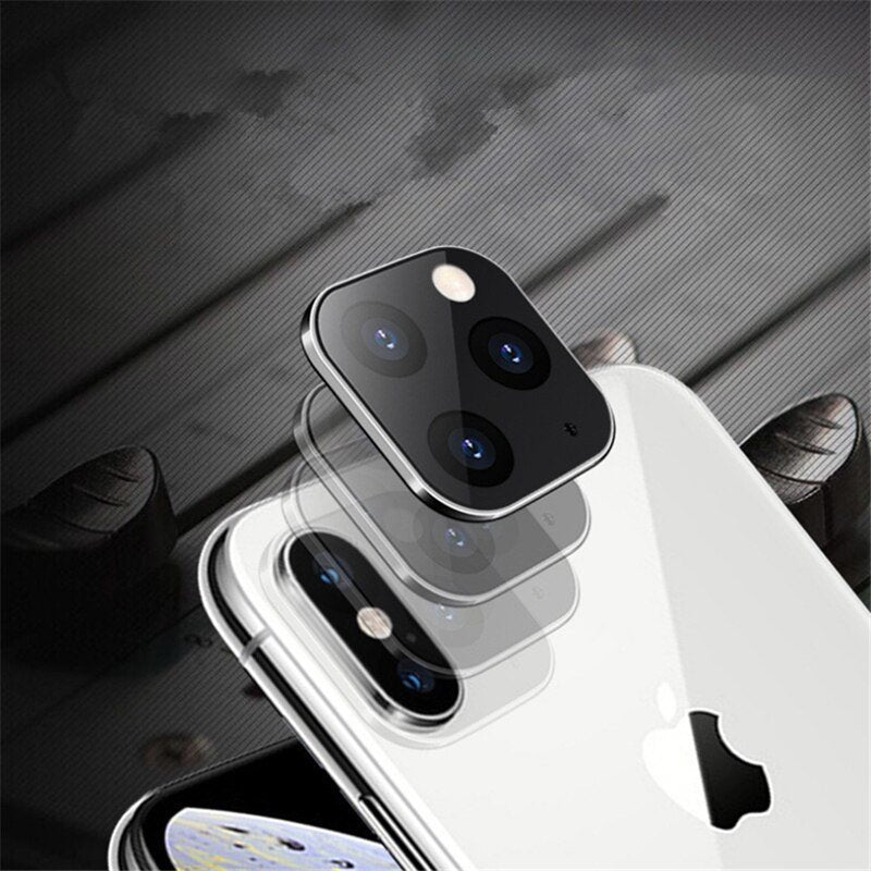 Pretender Camera Glass Protetor de vidro 9H super durável iPhone XR (imita a câmera do iPhone 11)