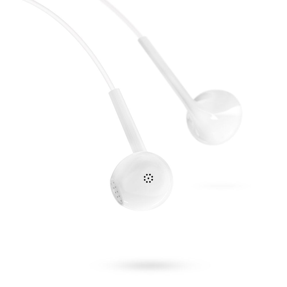 Auriculares Dudao Lateral Auriculares Auriculares com controle remoto branco (X10S branco)