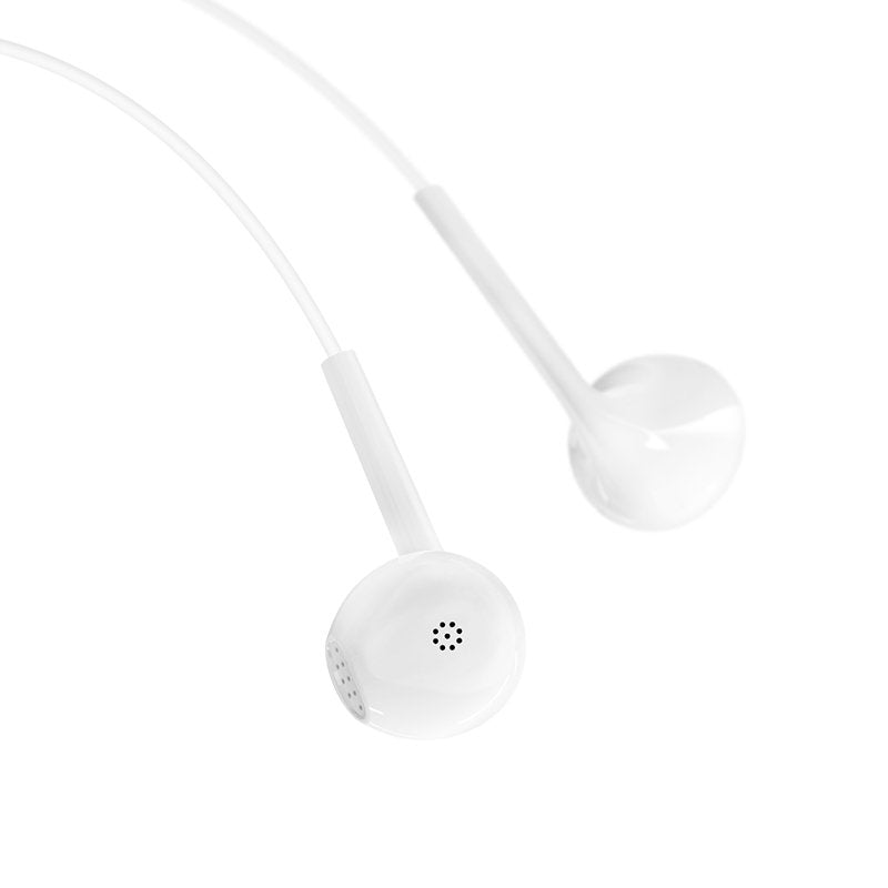 Auriculares Dudao Lateral Auriculares Auriculares com controle remoto branco (X10S branco)