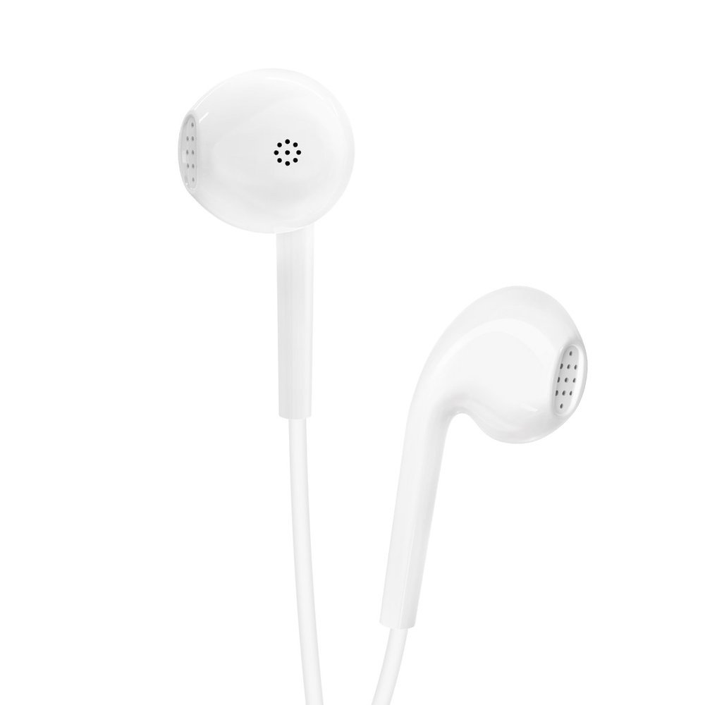 Auriculares Dudao Lateral Auriculares Auriculares com controle remoto branco (X10S branco)