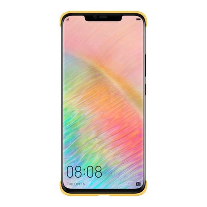 Capa protetora Huawei Capa transparente para Huawei Mate 20 Pro amarela (51992767)