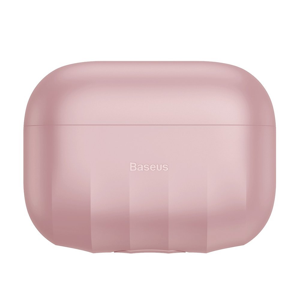 Protetor de caixa de sílica gel Baseus Shell para Apple Airpods Pro rosa (WIAPPOD-BK04)