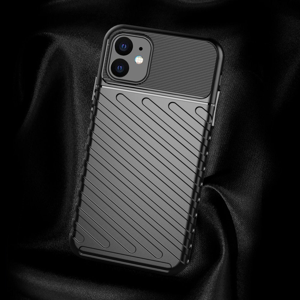 Capa Thunder Capa flexível resistente resistente em TPU para iPhone 11 preta