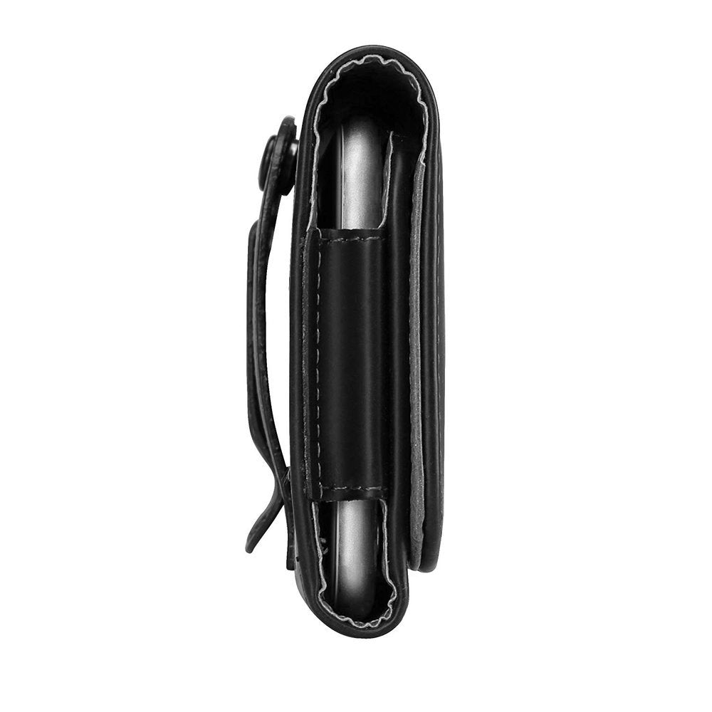 Coldre de cinto universal com couro ecológico preto