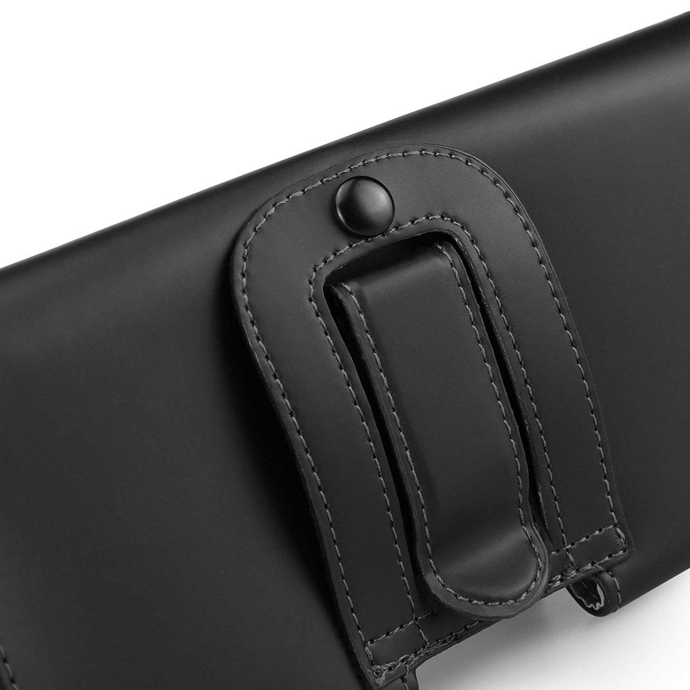 Coldre de cinto universal com couro ecológico preto