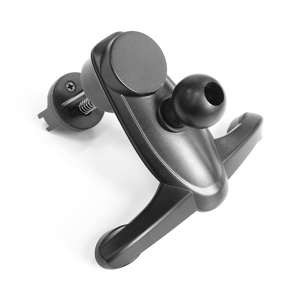 Peça de fixação do suporte de ventilação de ar preta