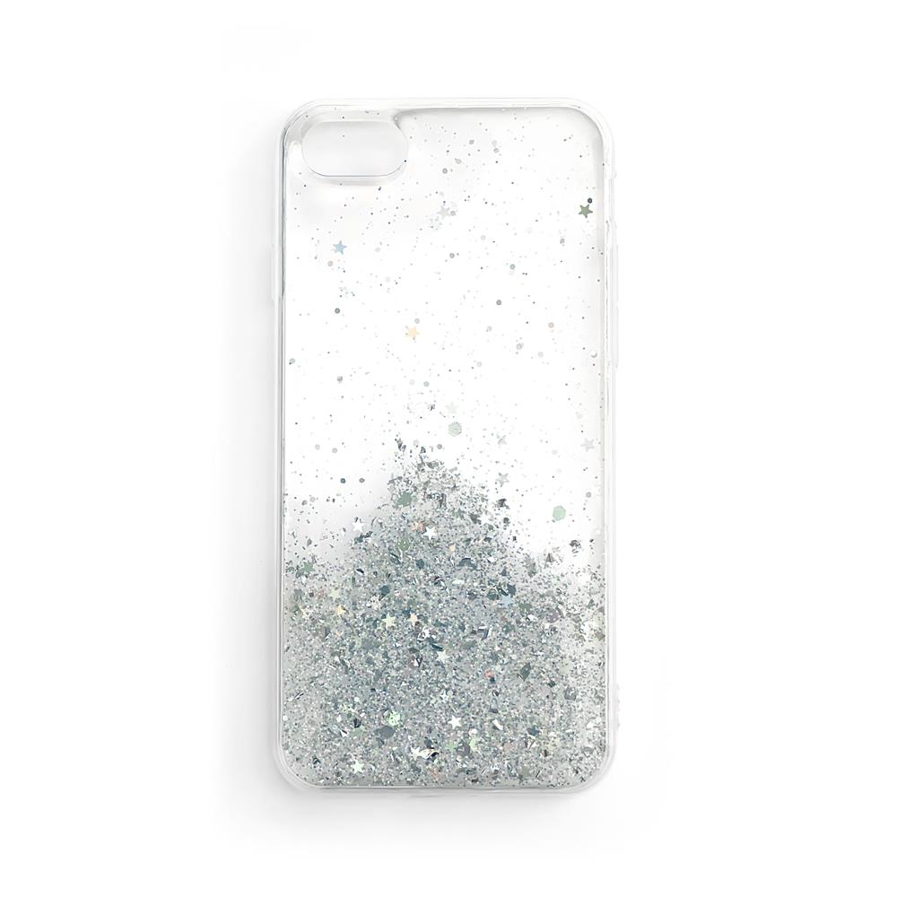 Capa Wozinsky Star Glitter Shining para iPhone XS - iPhone X transparente