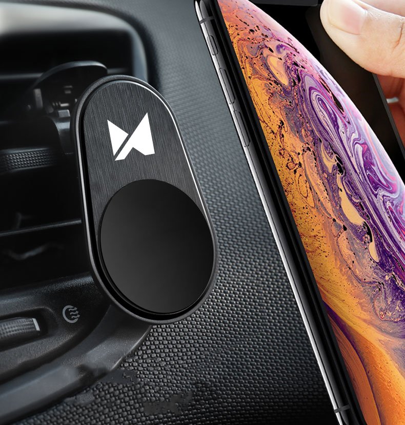 Suporte magnético universal para montagem em suporte para carro Wozinsky para saída de ar preto (WCH-03)