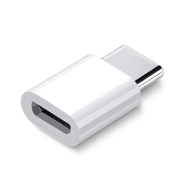 Adaptador Ugren micro USB para USB Tipo-C branco (30154)