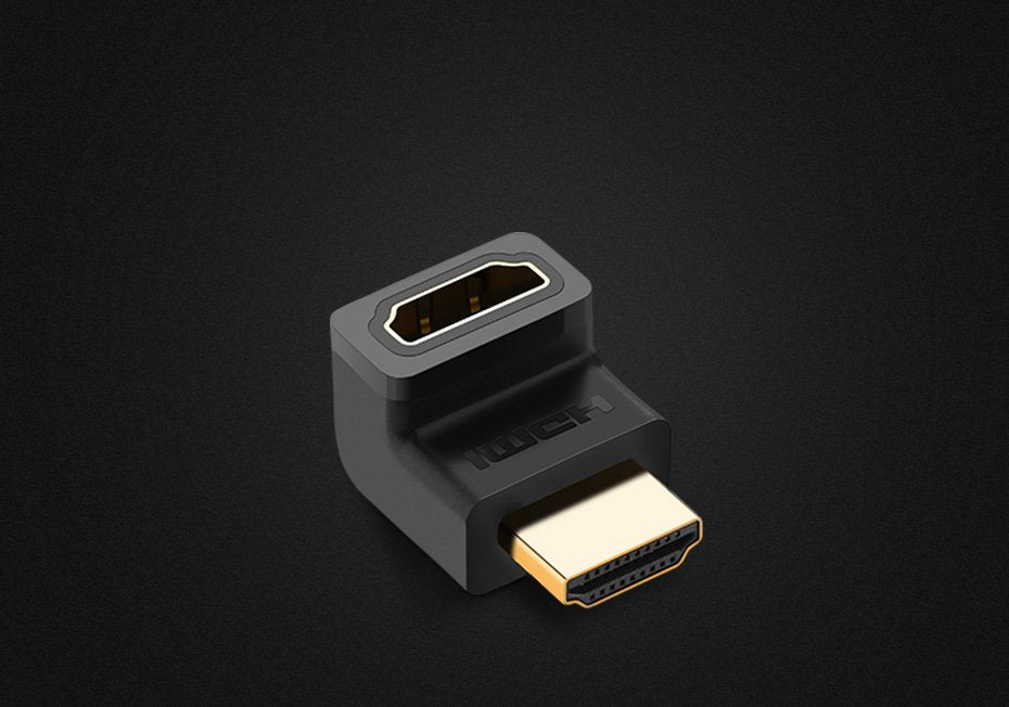Adaptador de ângulo inferior Ugreen HDMI preto (20109)